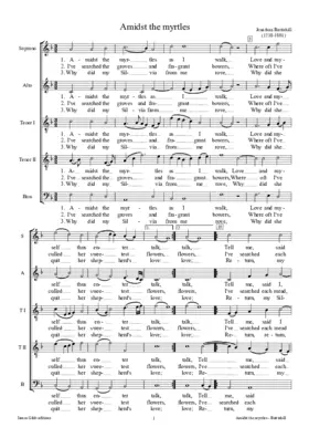 Amidst the myrtles