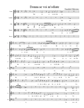Donna se voi m'odiate