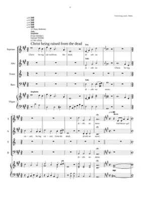 Christ being raised from the dead