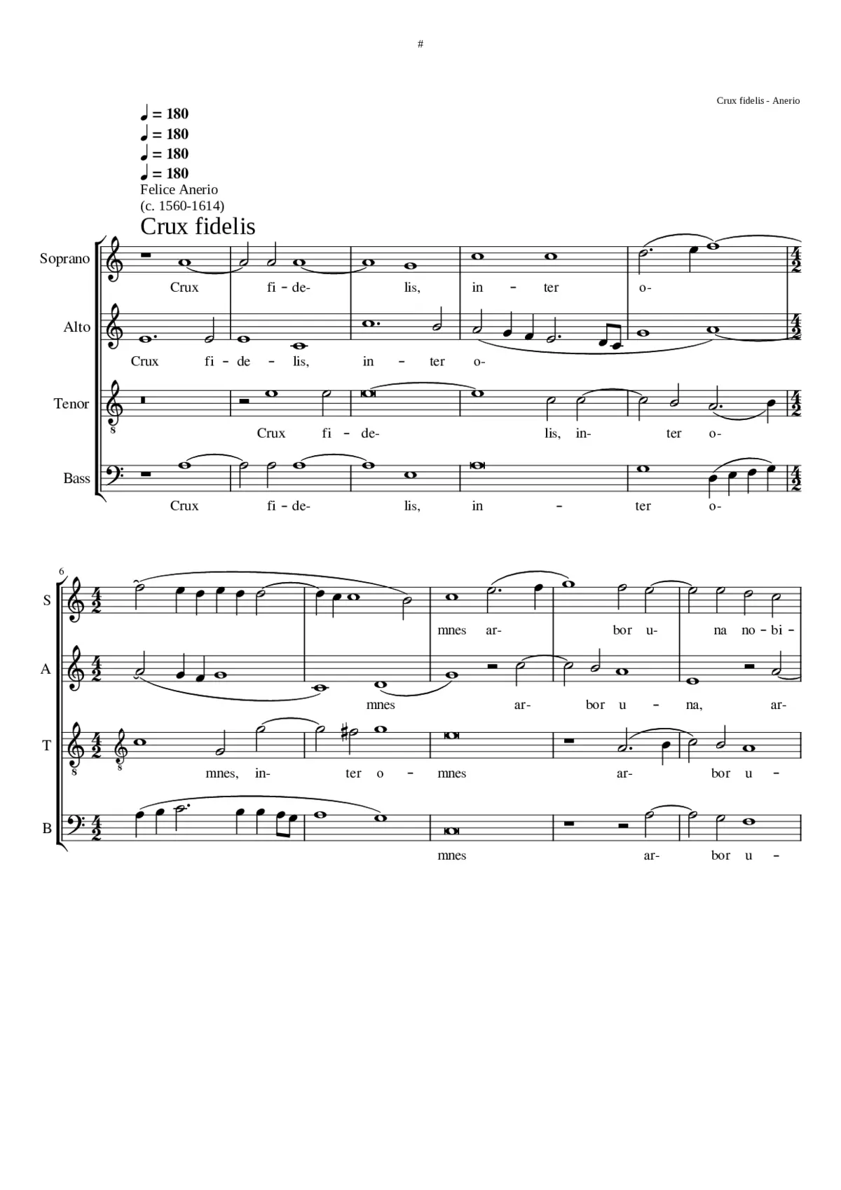 Crux fidelis - Page 1