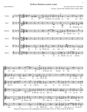 Inclina Domine aurem a 6