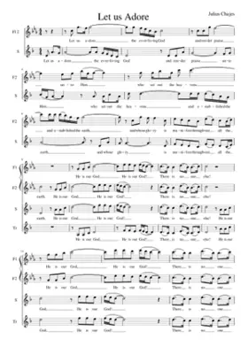 Let us Adore (+Alto Sax)