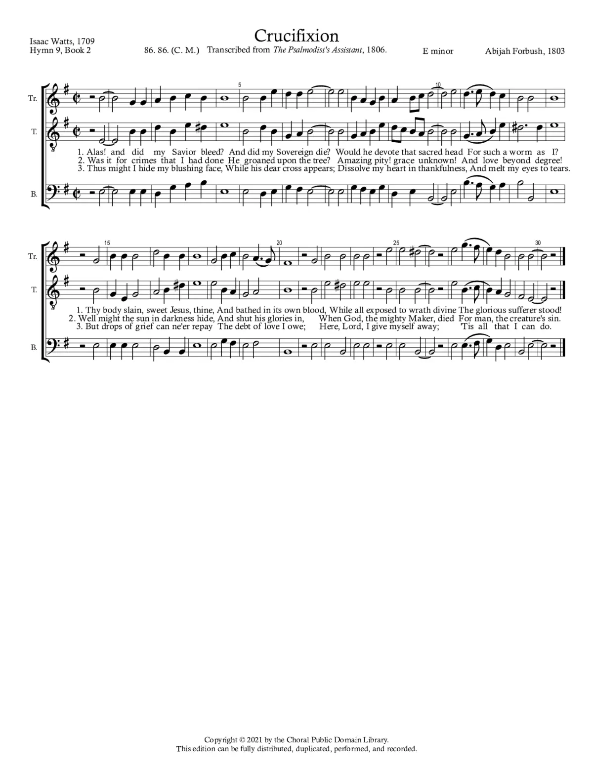 Crucifixion - Page 1
