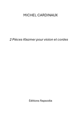 2 Pièces Klezmer pour violon et cordes