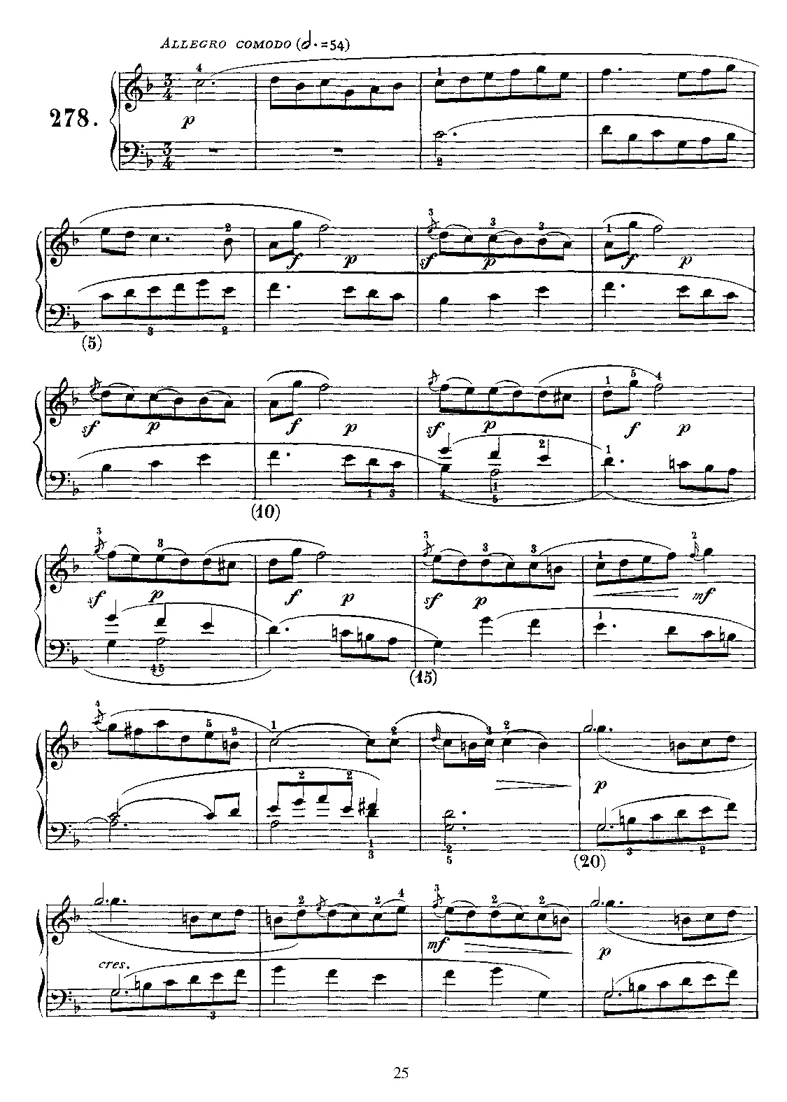 Keyboard Sonata in F major - Page 1