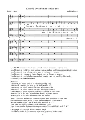 Laudate Dominum in sanctis eius