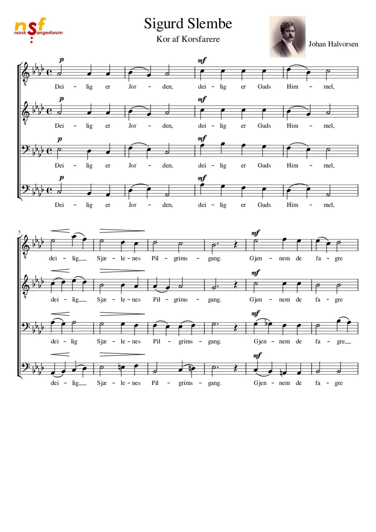 Deilig er Jorden - Page 1