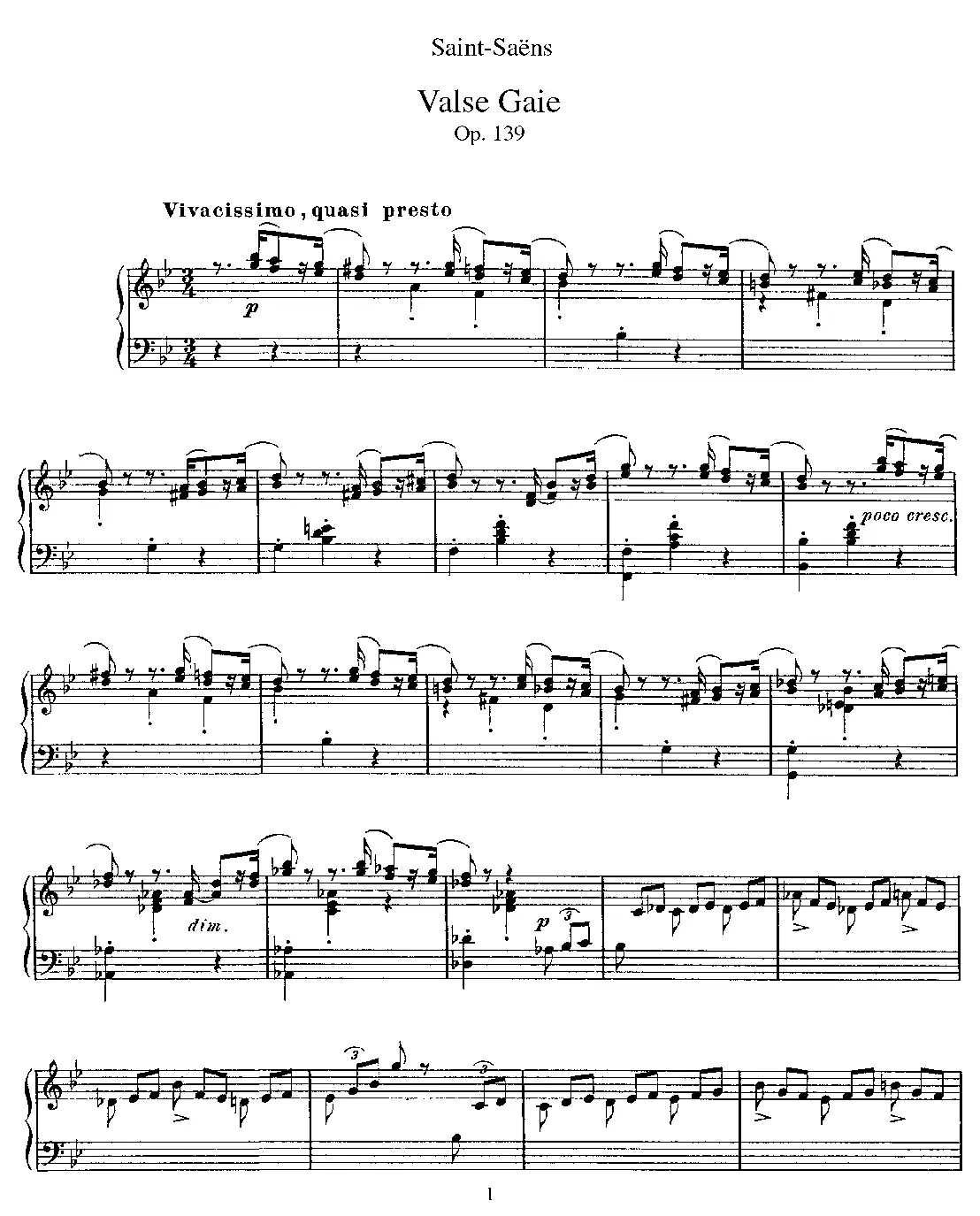 Valse gaie - Page 1