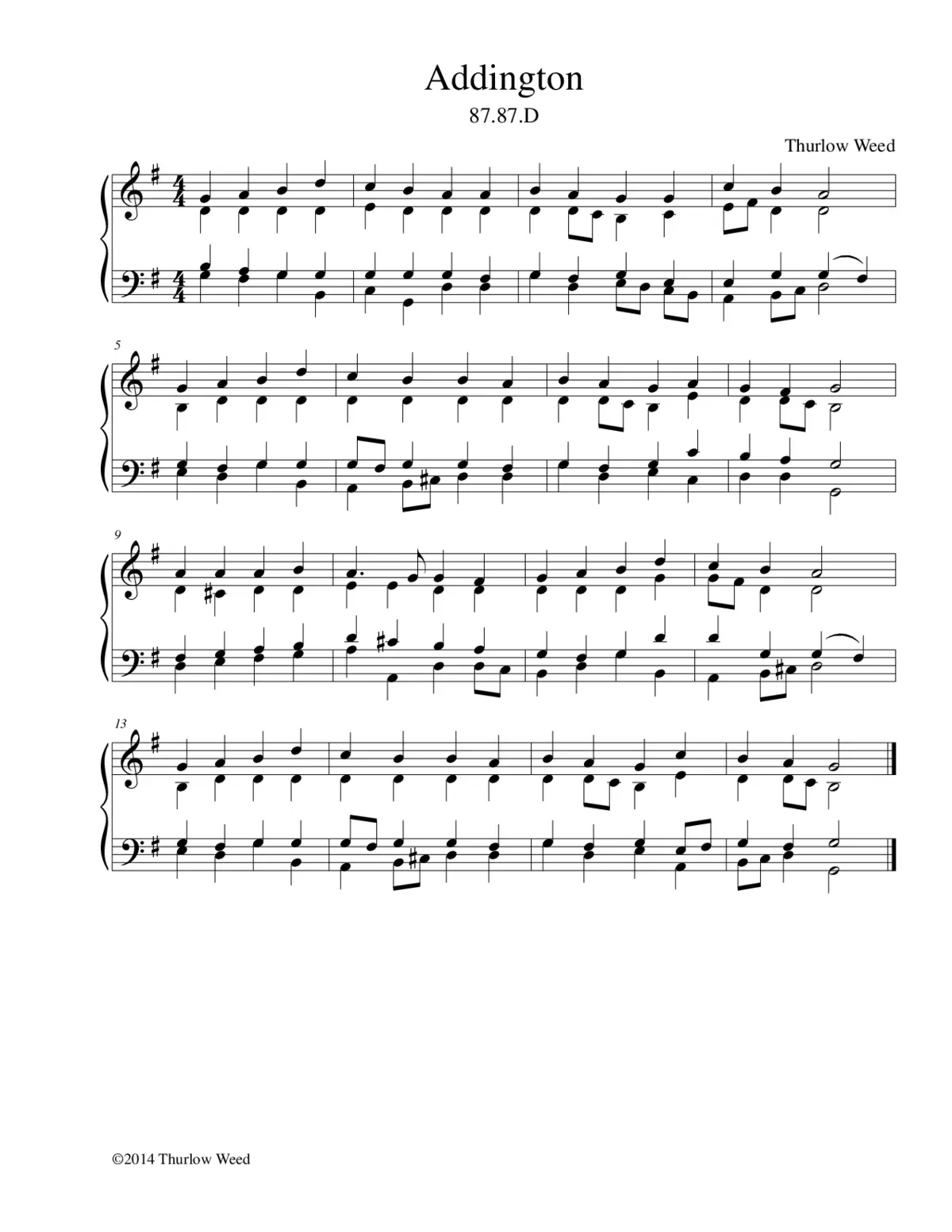 Addington - Page 1