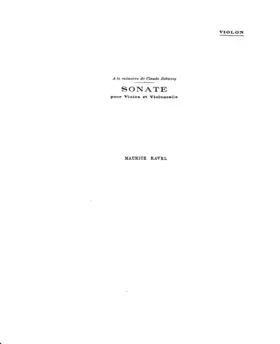 Sonata for Violin and Cello