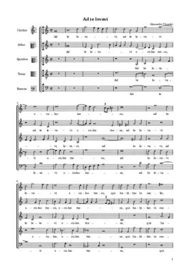 Ad te levavi oculos meos