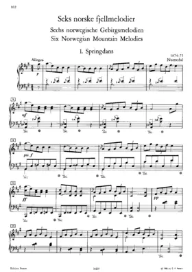6 Norwegian Mountain Melodies
