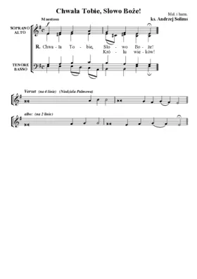 Chwała Tobie, Słowo Boże!