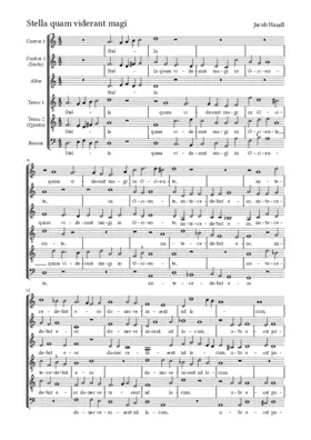 Stella quam viderant magi