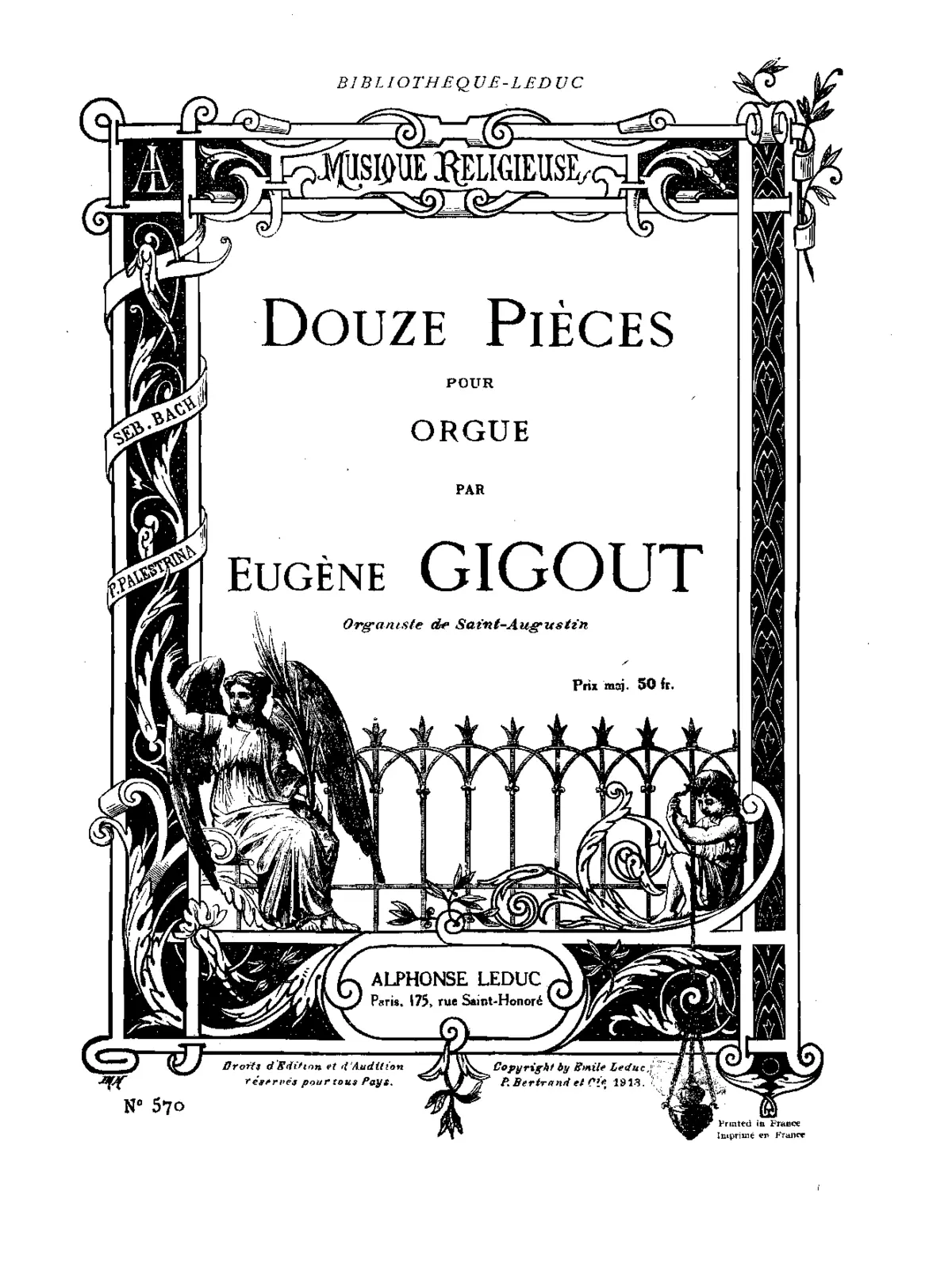 Douze piéces pour orgue - Page 1