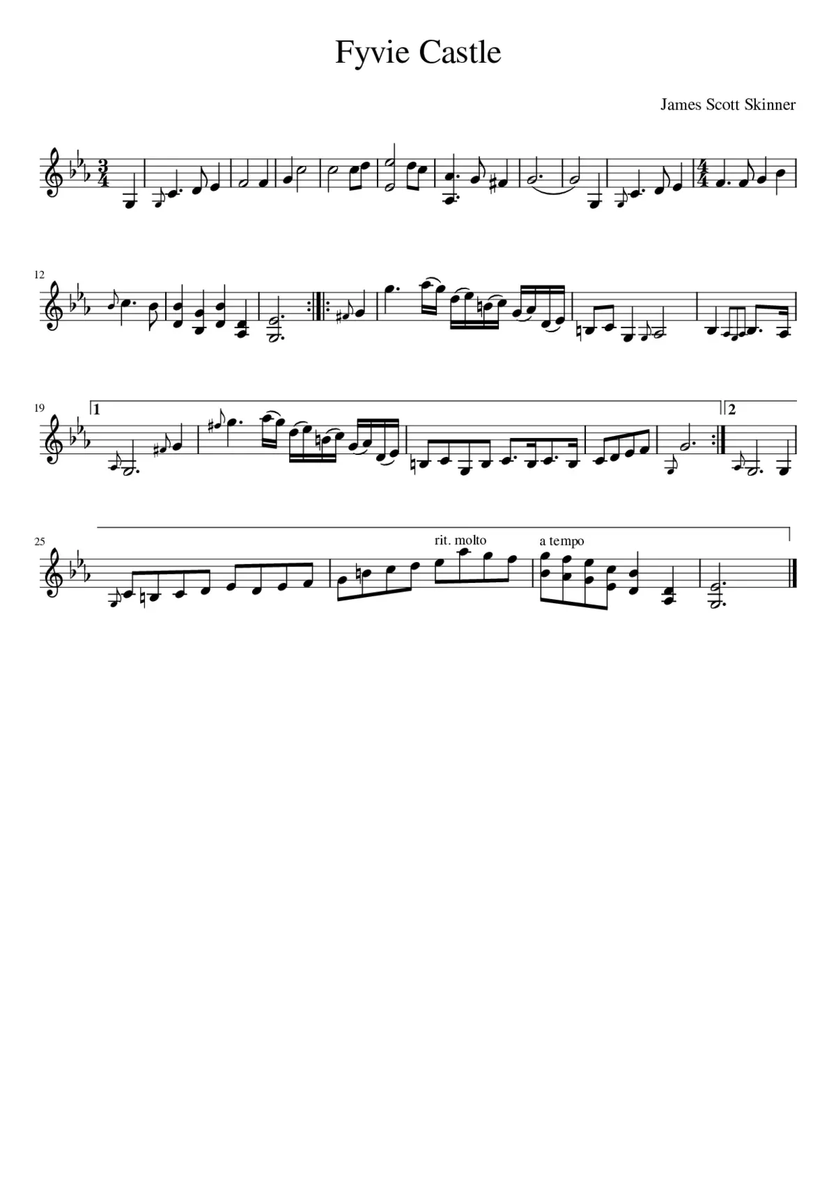 Fyvie Castle - Page 1