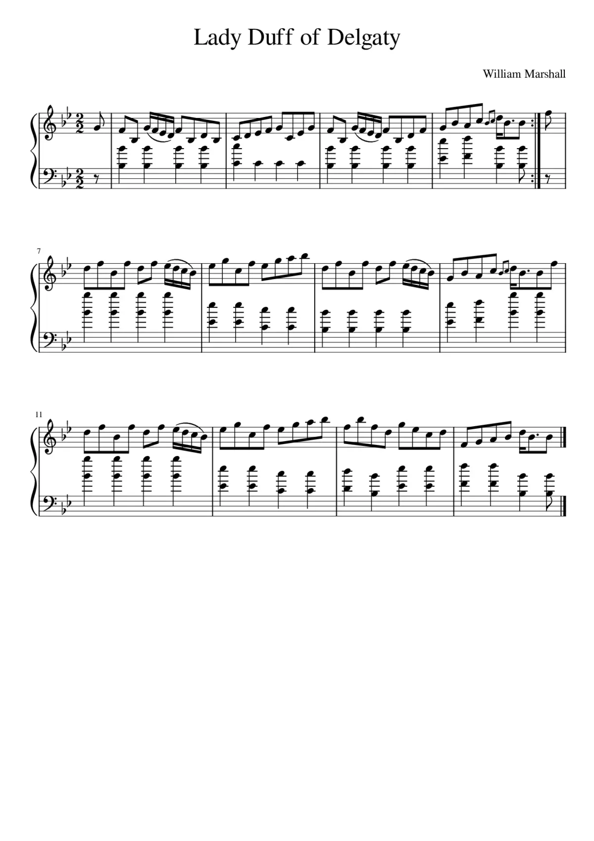 Lady Duff of Delgaty - Page 1