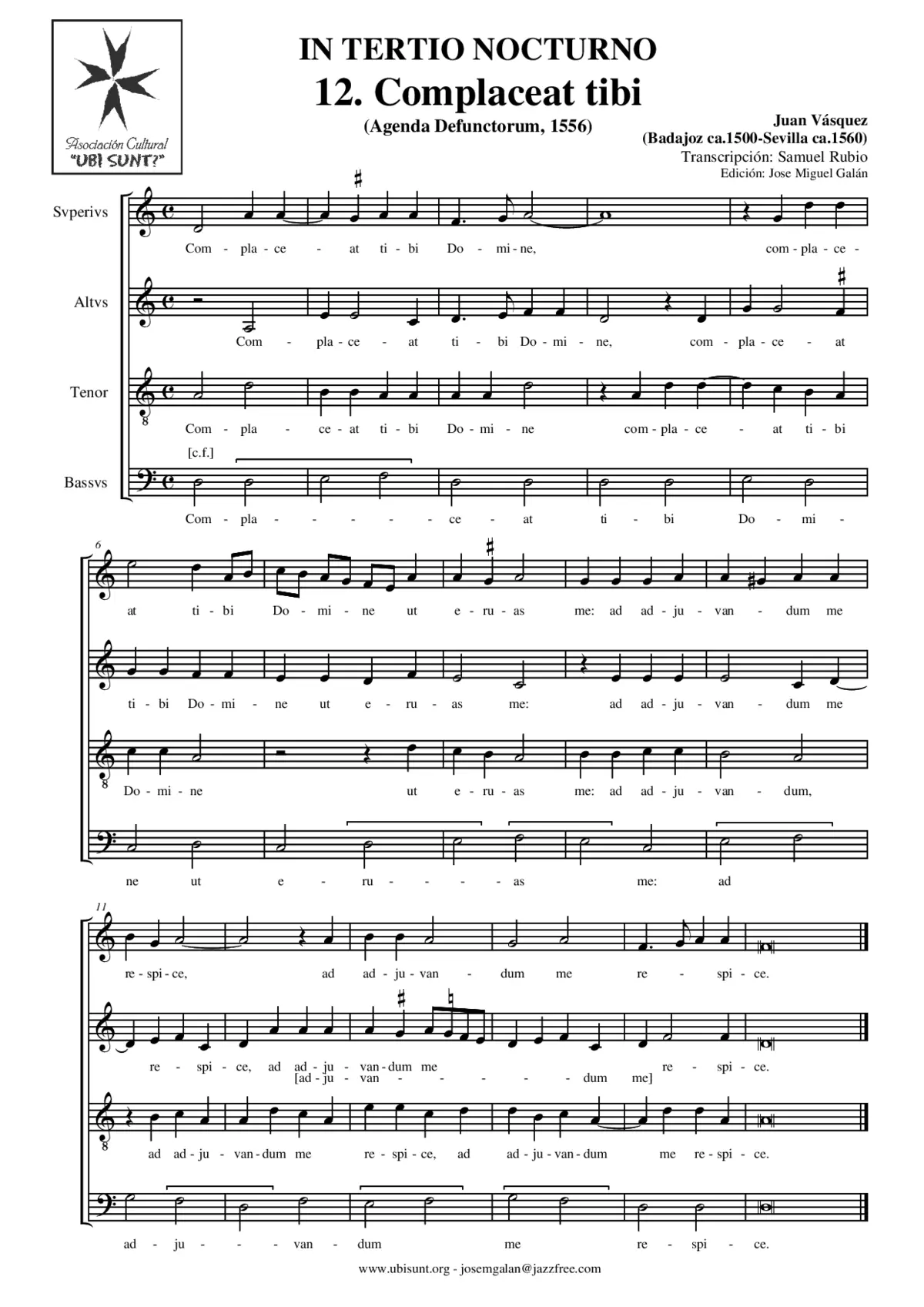 Agenda Defunctorum - Ad Matutinum - In III Nocturno - Page 1