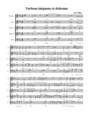 Verbum iniquum et dolosum