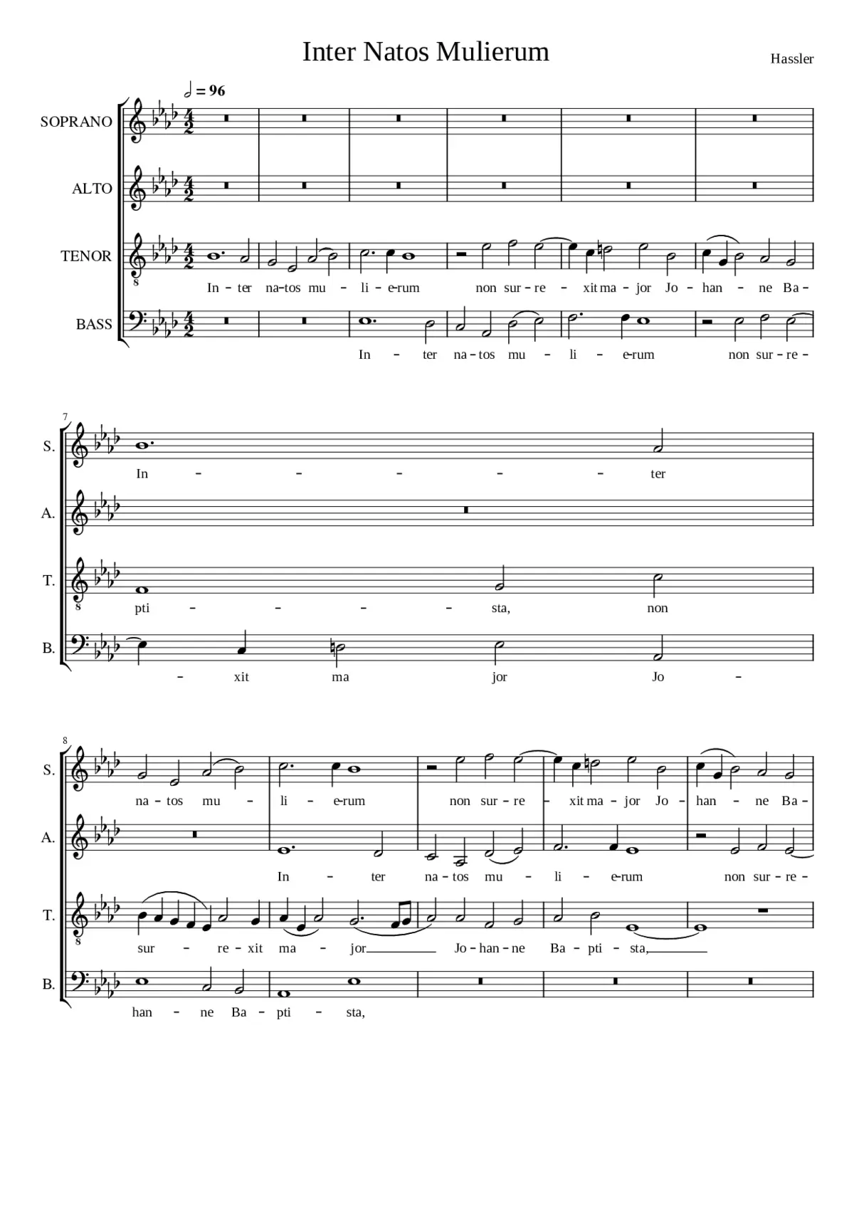 Inter natos mulierum - Page 1