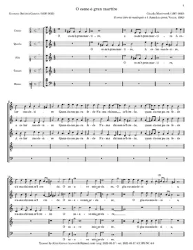 O come è gran martire