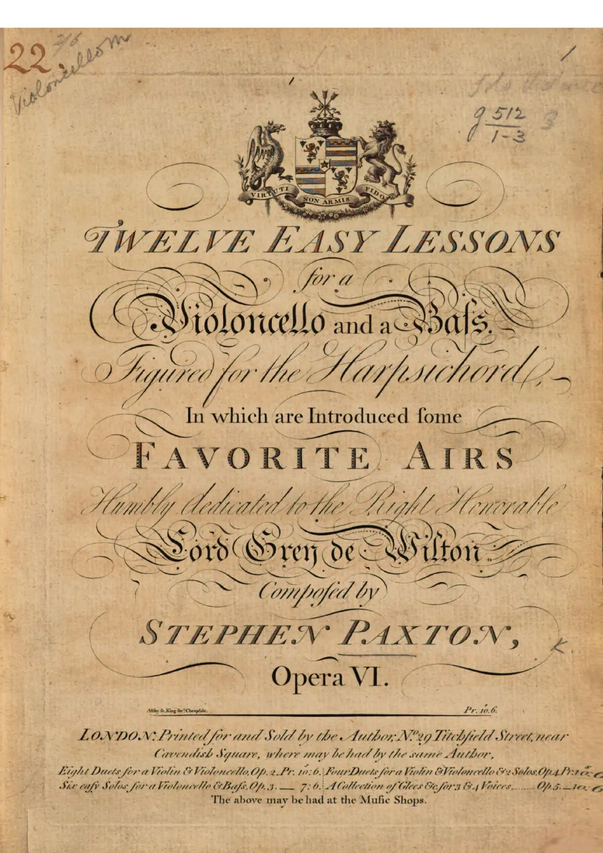 12 Cello Lessons - Page 1