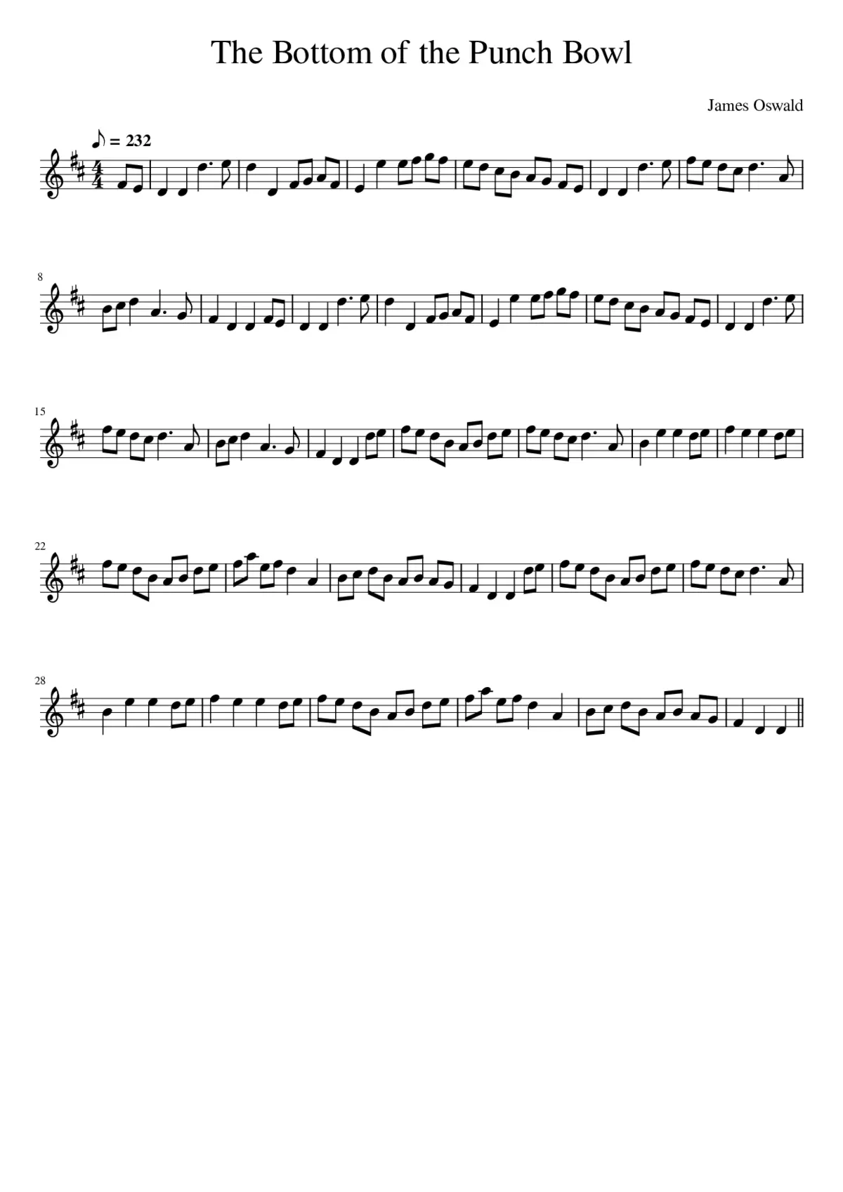 The Bottom of the Punch Bowl - Page 1