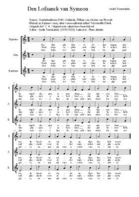 Den lofsanck van Symeon