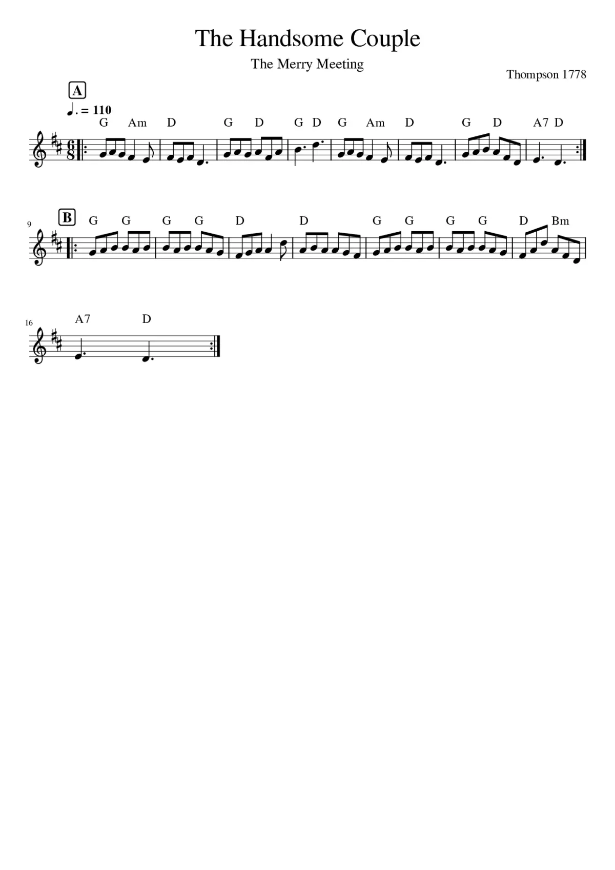 The Handsome Couple - Page 1