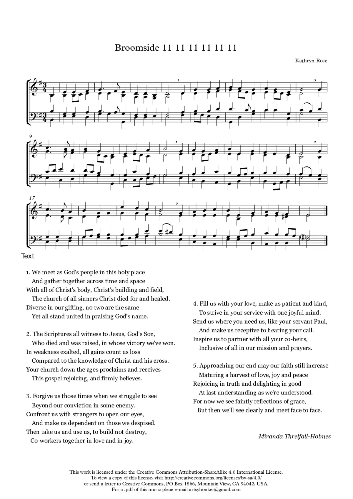 Broomside - Page 1