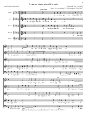 A caso un giorno mi guidò la sorte