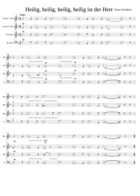 Heilig aus der Deutschen Messe