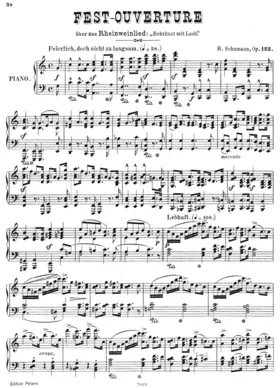 Rheinweinlied-Ouverture