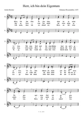 Herr ich bin dein Eigentum