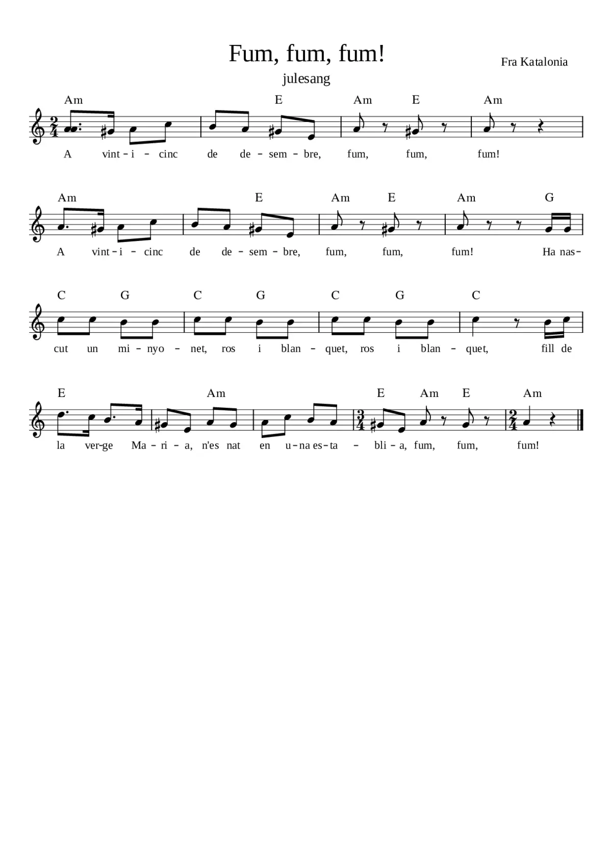 Fum Fum Fum - Page 1