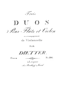3 Duos, Op.22