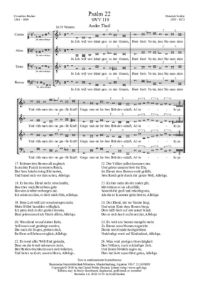 Ich will verkündgen in der Gmein, SWV 119