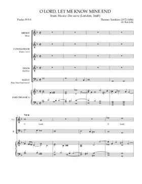 O Lord, let me know mine end