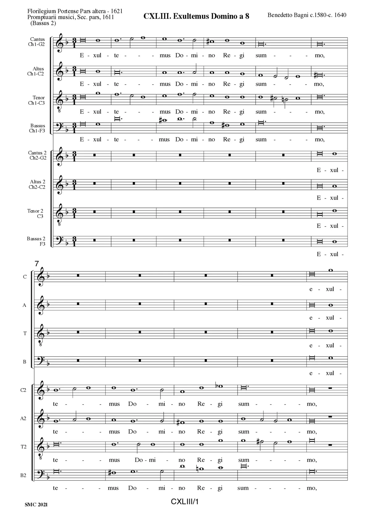 Exultemus Domino - Page 1