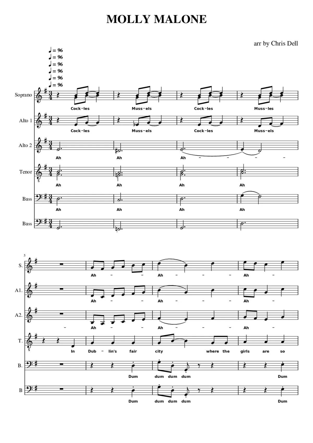 Molly Malone - Page 1