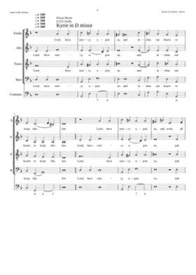 Kyrie in D minor