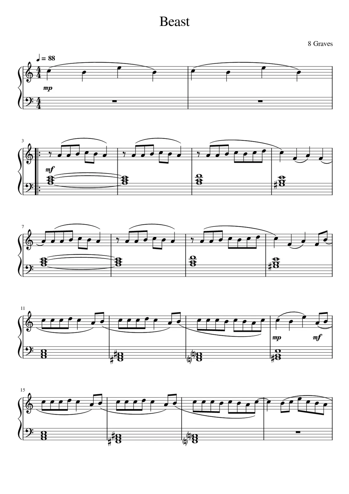 Beast - Page 1