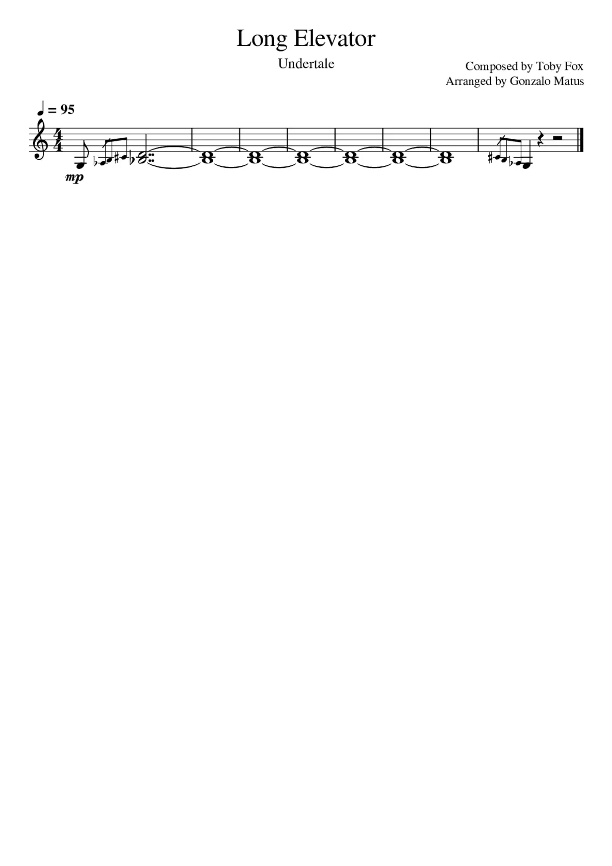 Long Elevator - Page 1