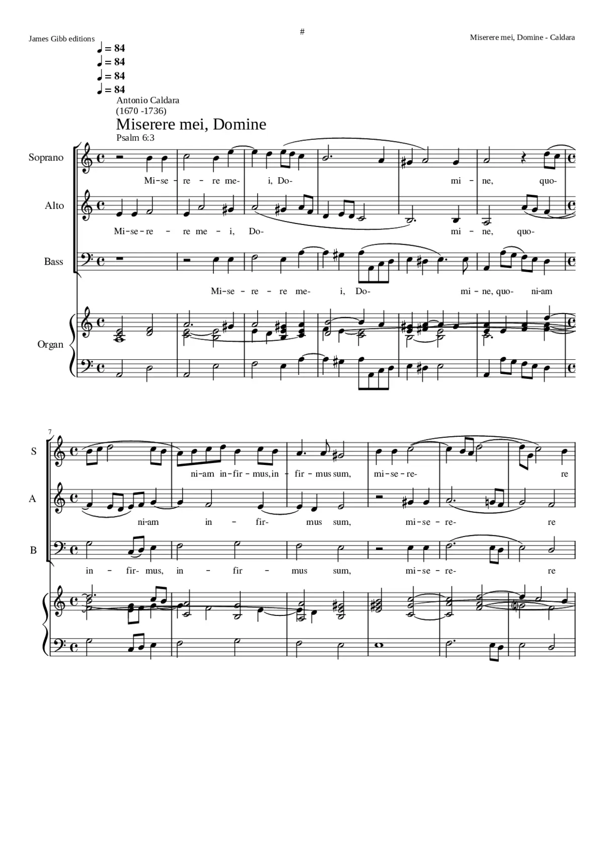 Miserere mei Domine - Page 1
