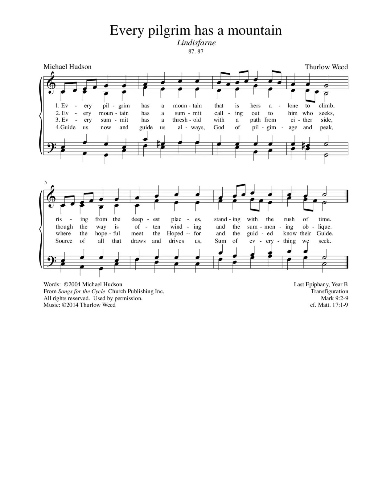Every pilgrim has a mountain - Page 1