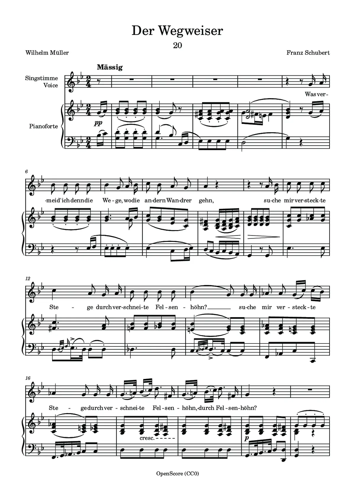 Der Wegweiser - Page 1