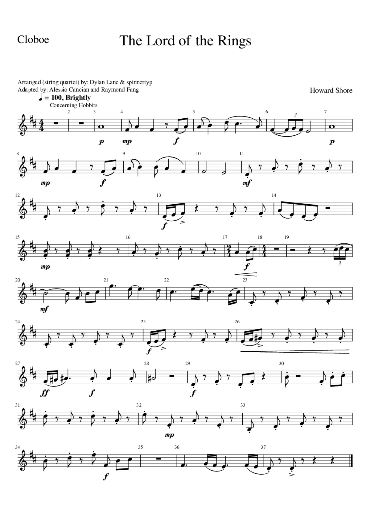 lord of the rings - Page 1