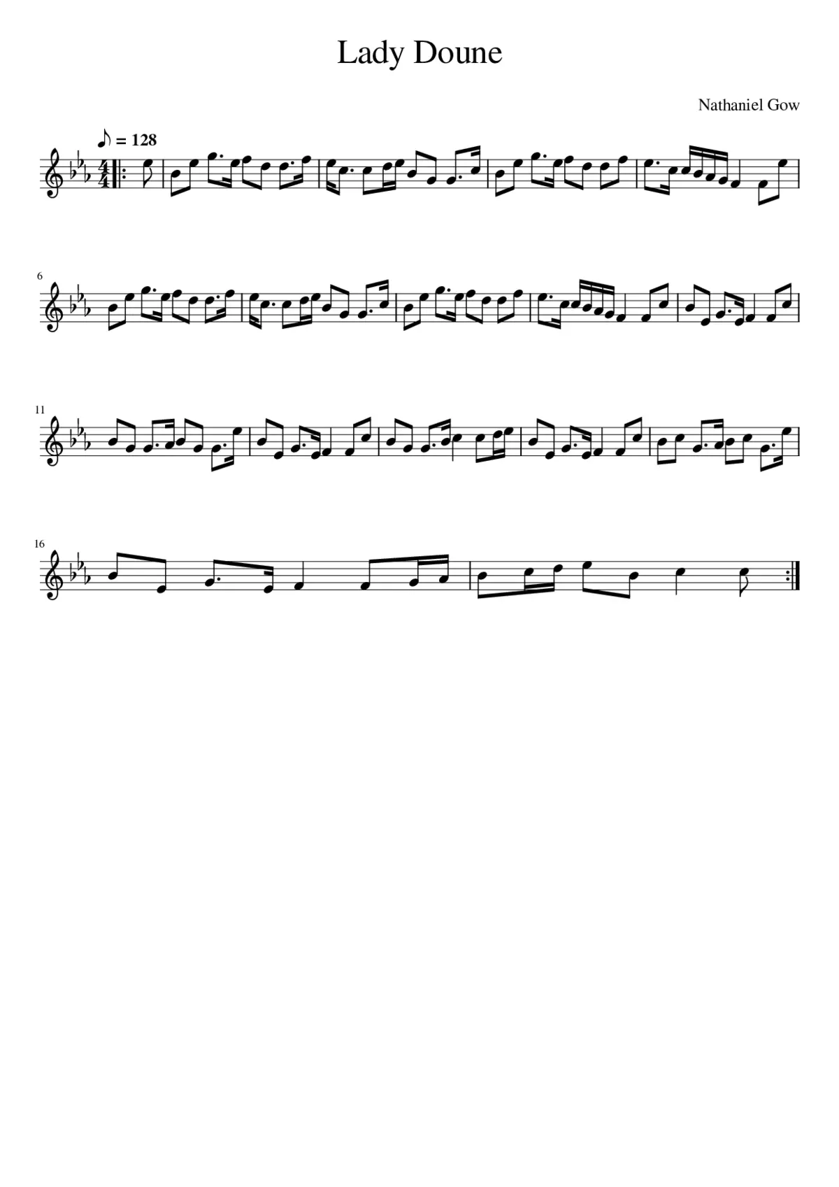 Lady Doune - Page 1