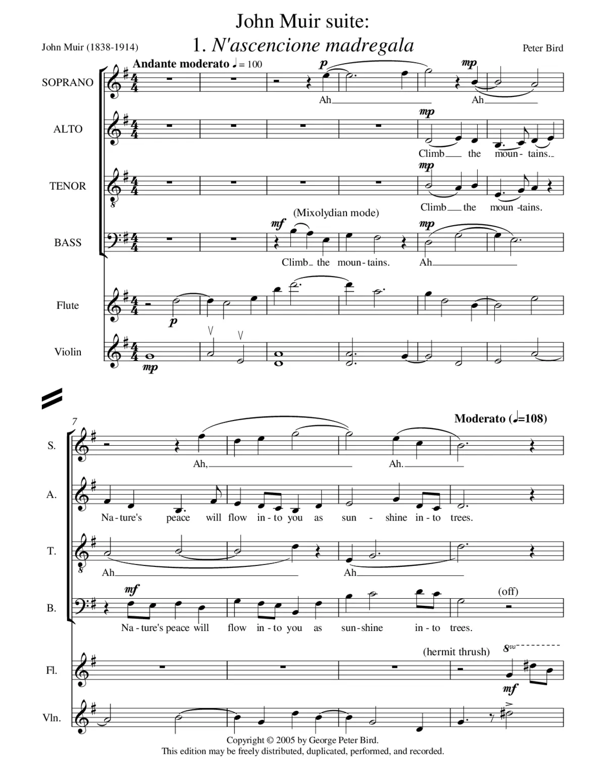 John Muir suite - Page 1