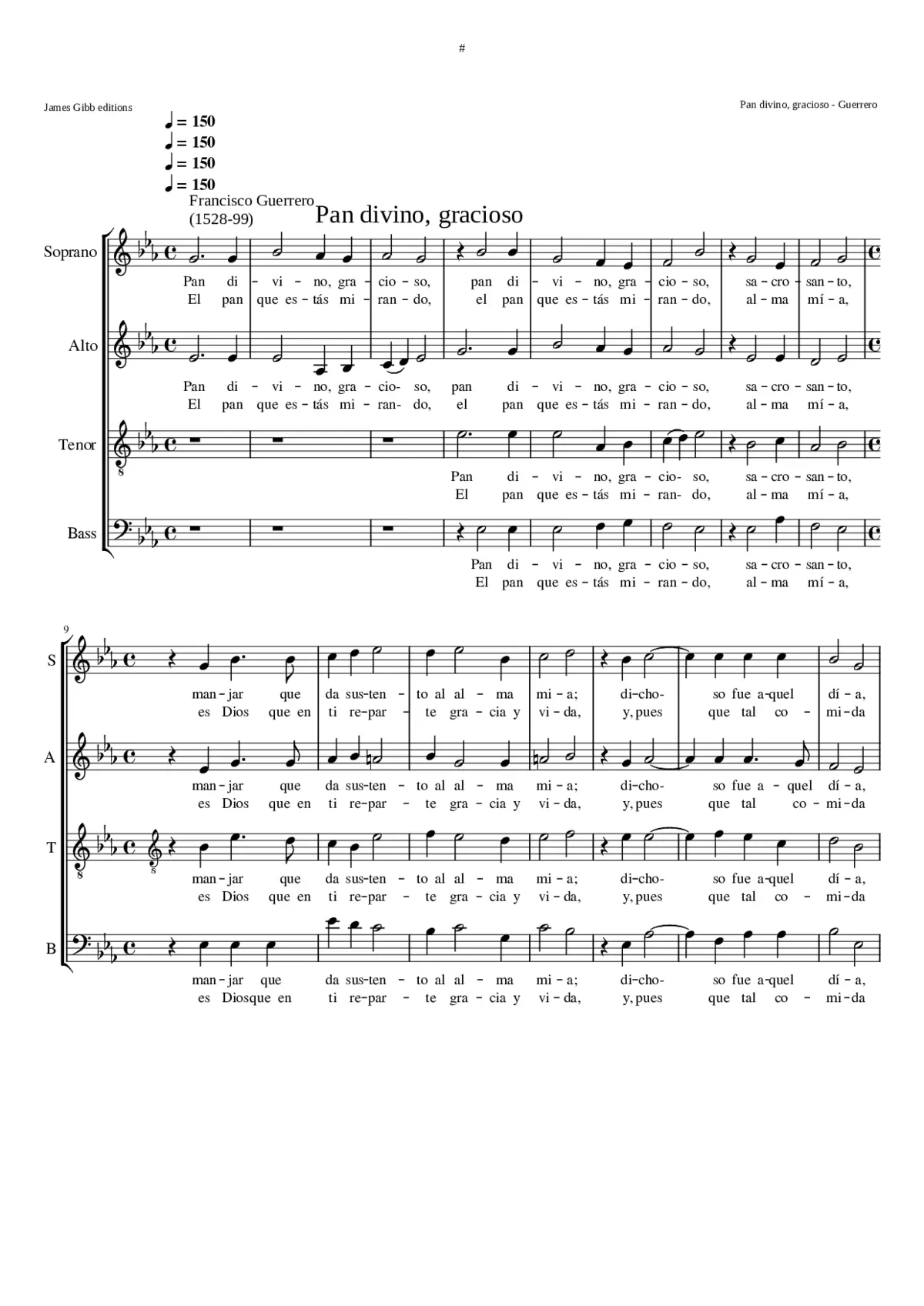 Pan divino y gracioso - Page 1